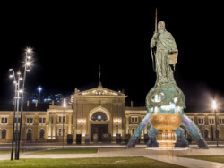 Osvetljenje spomenika Stefanu Nemanji Beograd